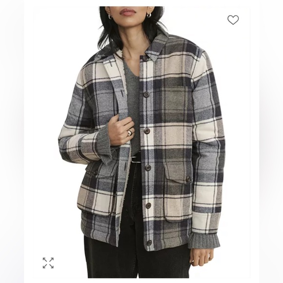 Jenni Kayne Farmhouse Plaid Sherpa Jacket - Picture 2 of 14